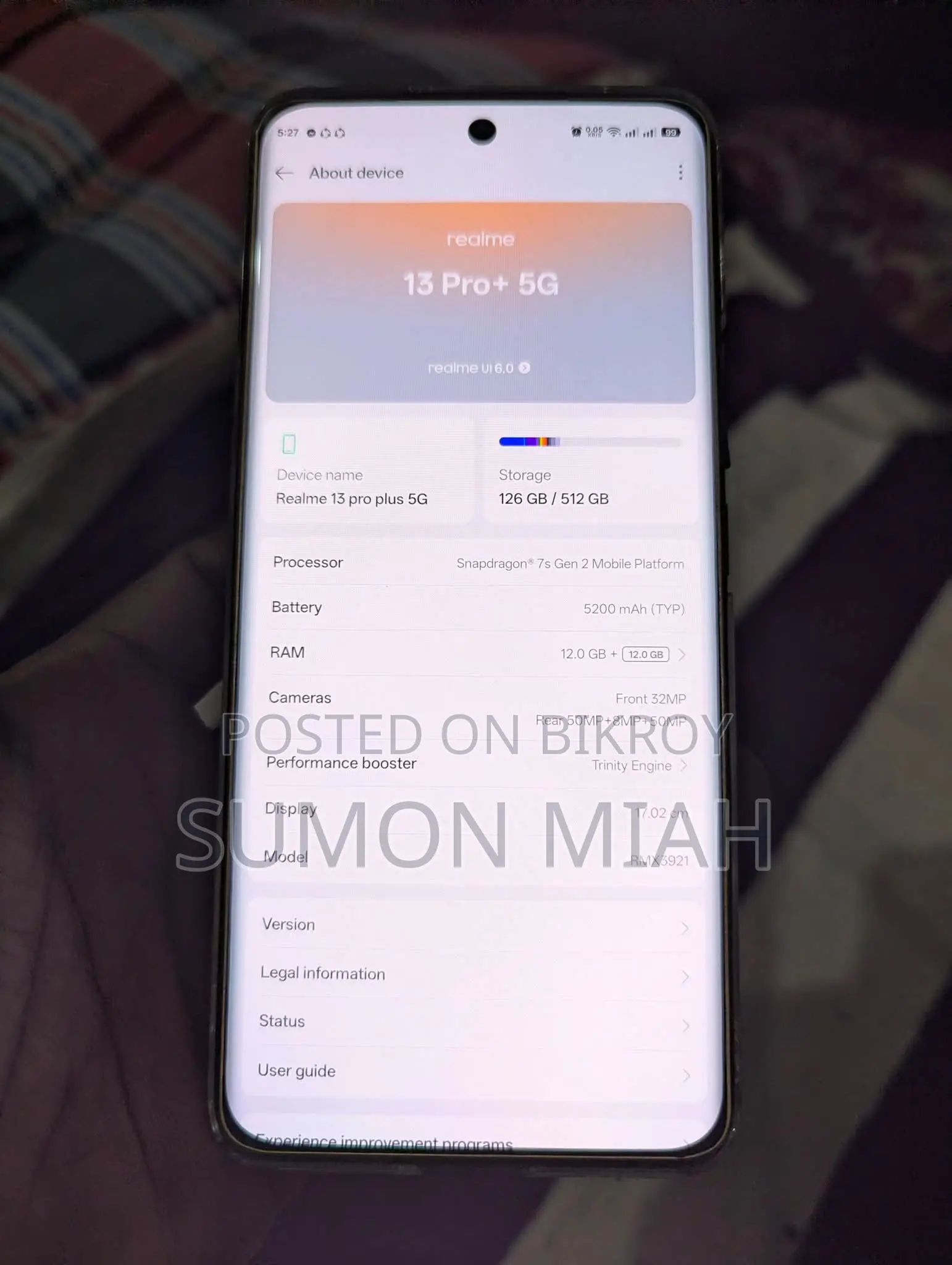 Realme 13 pro plus (Used)