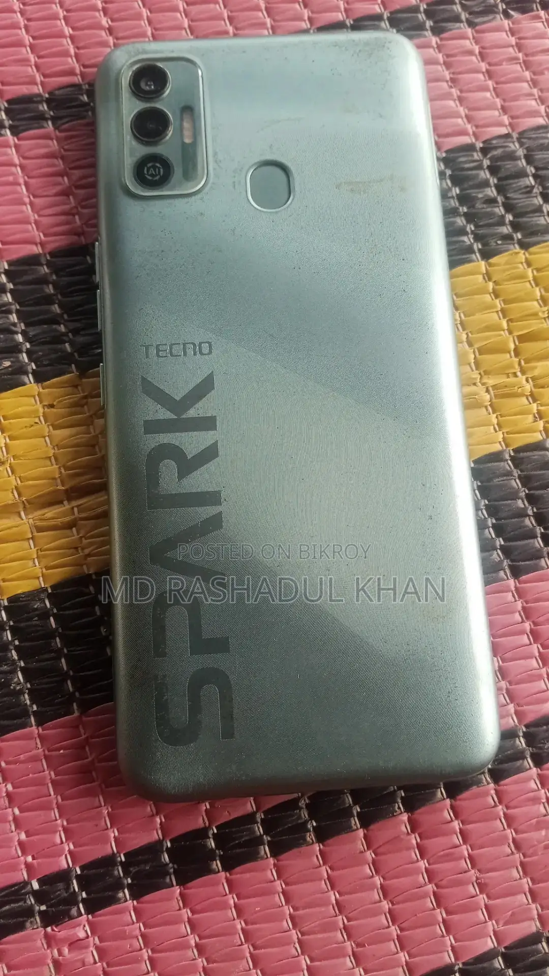 Tecno Spark 7 . (Used)