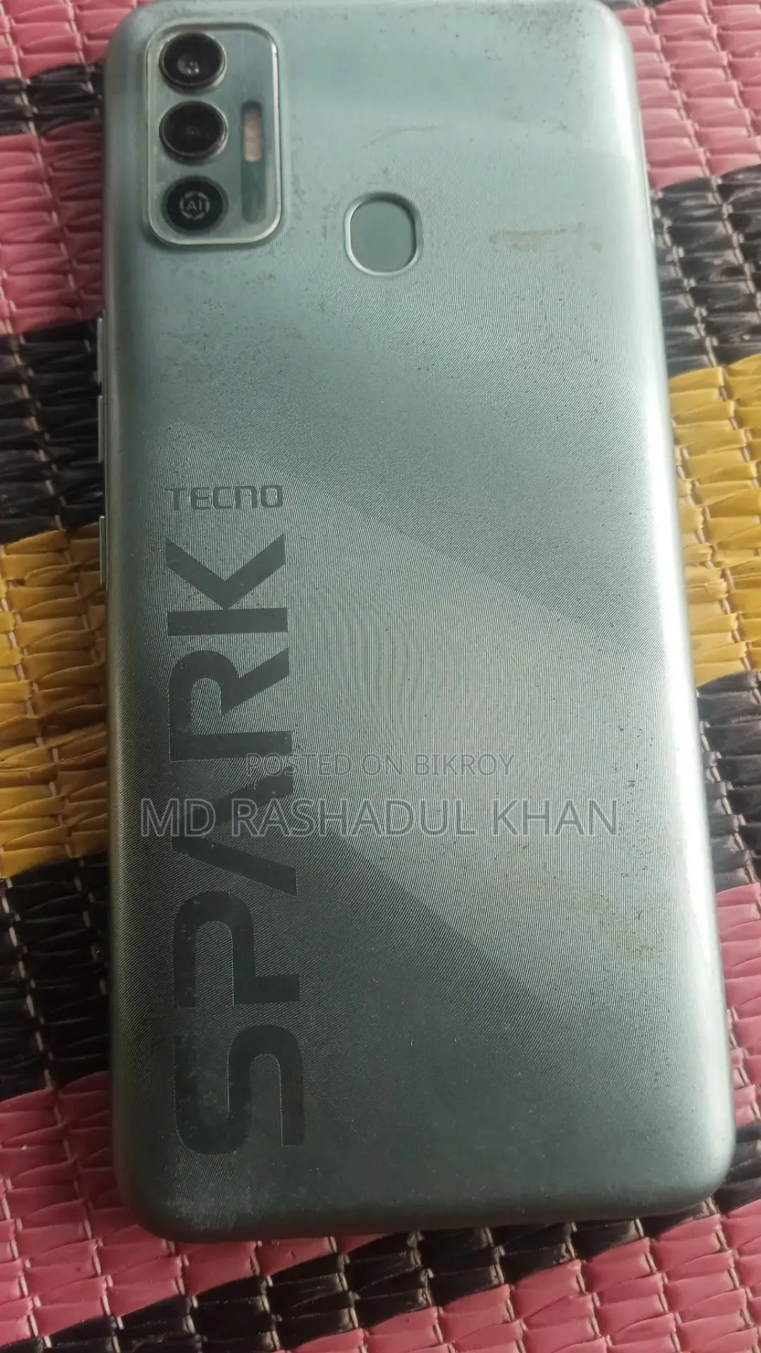 Tecno Spark 7 . (Used)