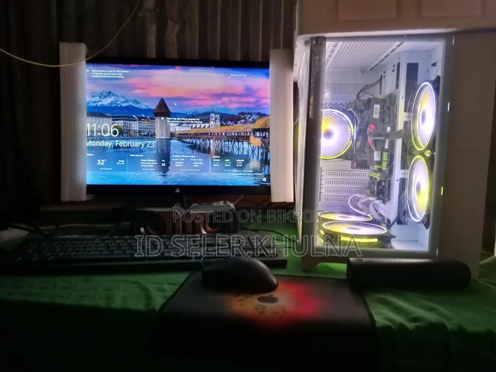 Desktop Computer HP 200 G4 8GB Intel Core I5 HDD 256GB