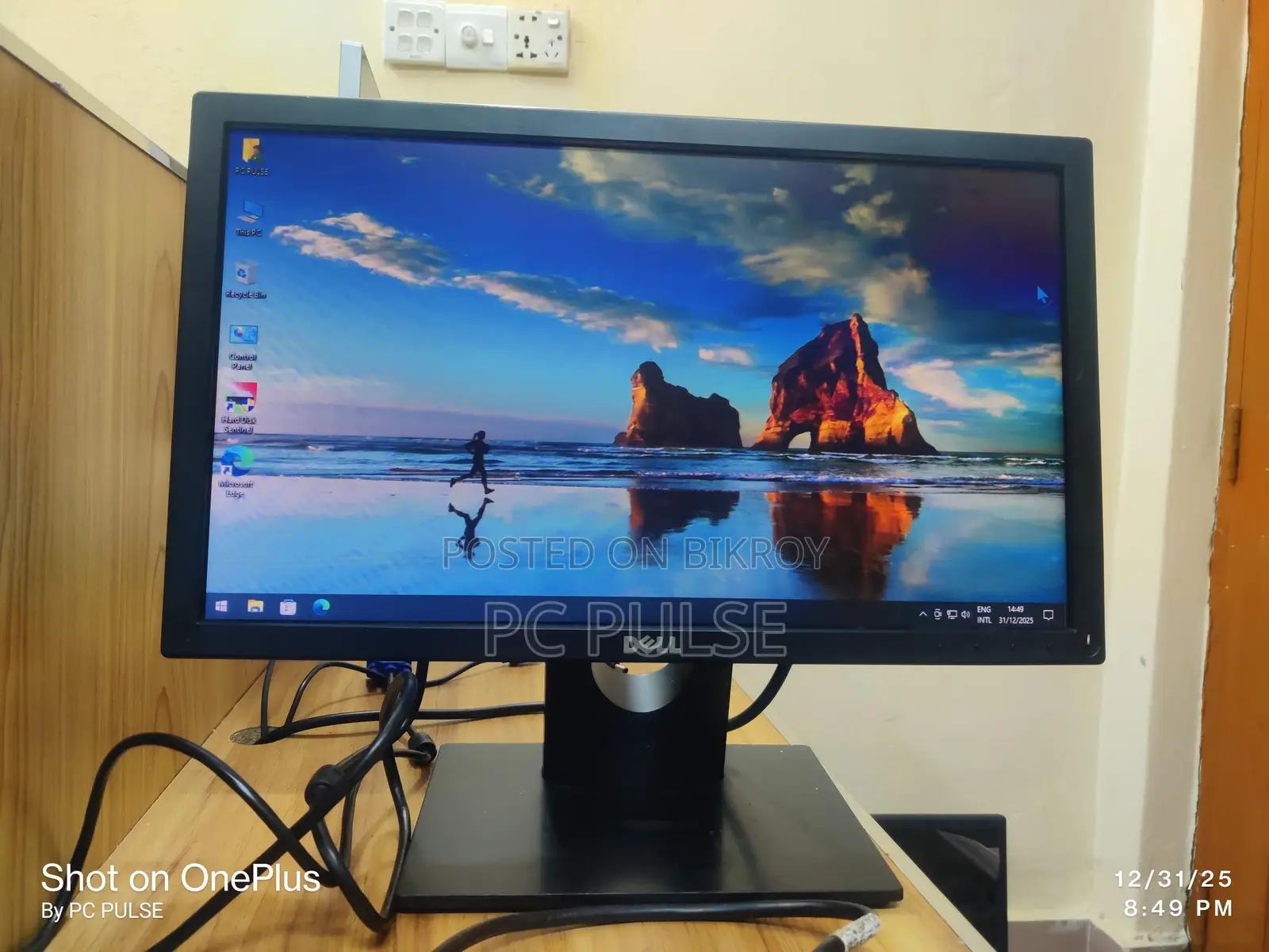ডেল ১৯ ইঞ্চি রিফারবিশড মনিটর