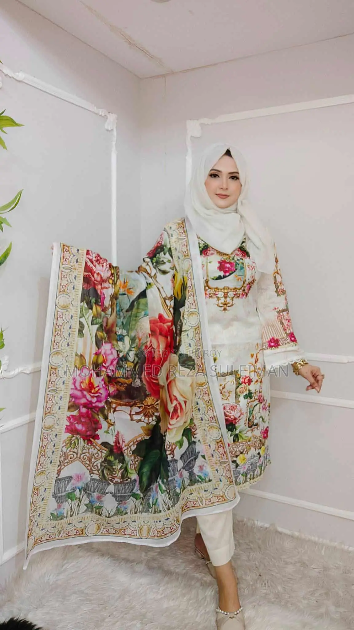 Butter Lawn Cotton Fabric