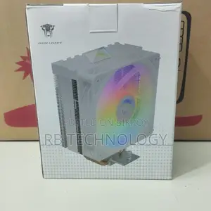 Jungle Leopard K400 RGB White \ Black CPU Cooler Fan