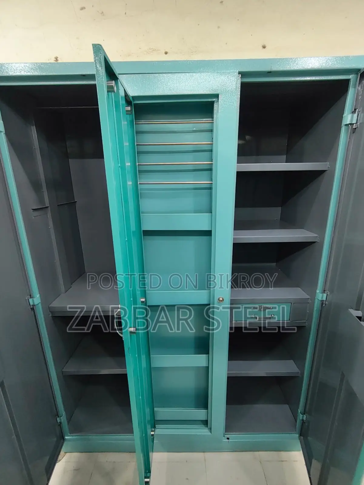 Three Door Steel Almirah — Three Door Premium Steel Almirah
