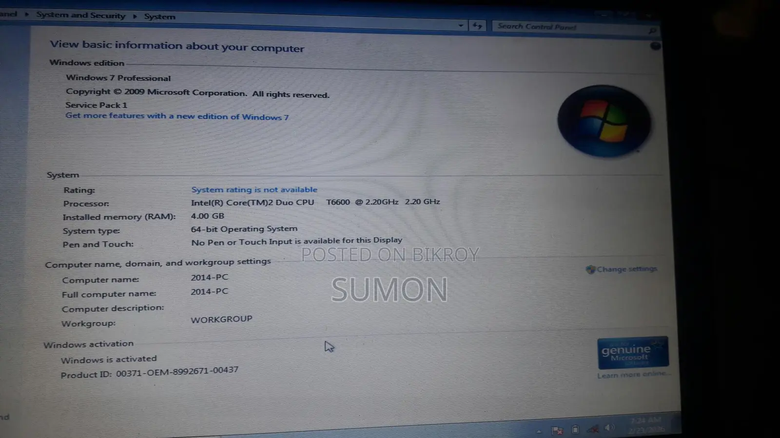 Lenovo Laptop