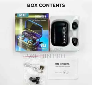 M10 Tws Wireless Bluetooth 5.1 Sport Headphones