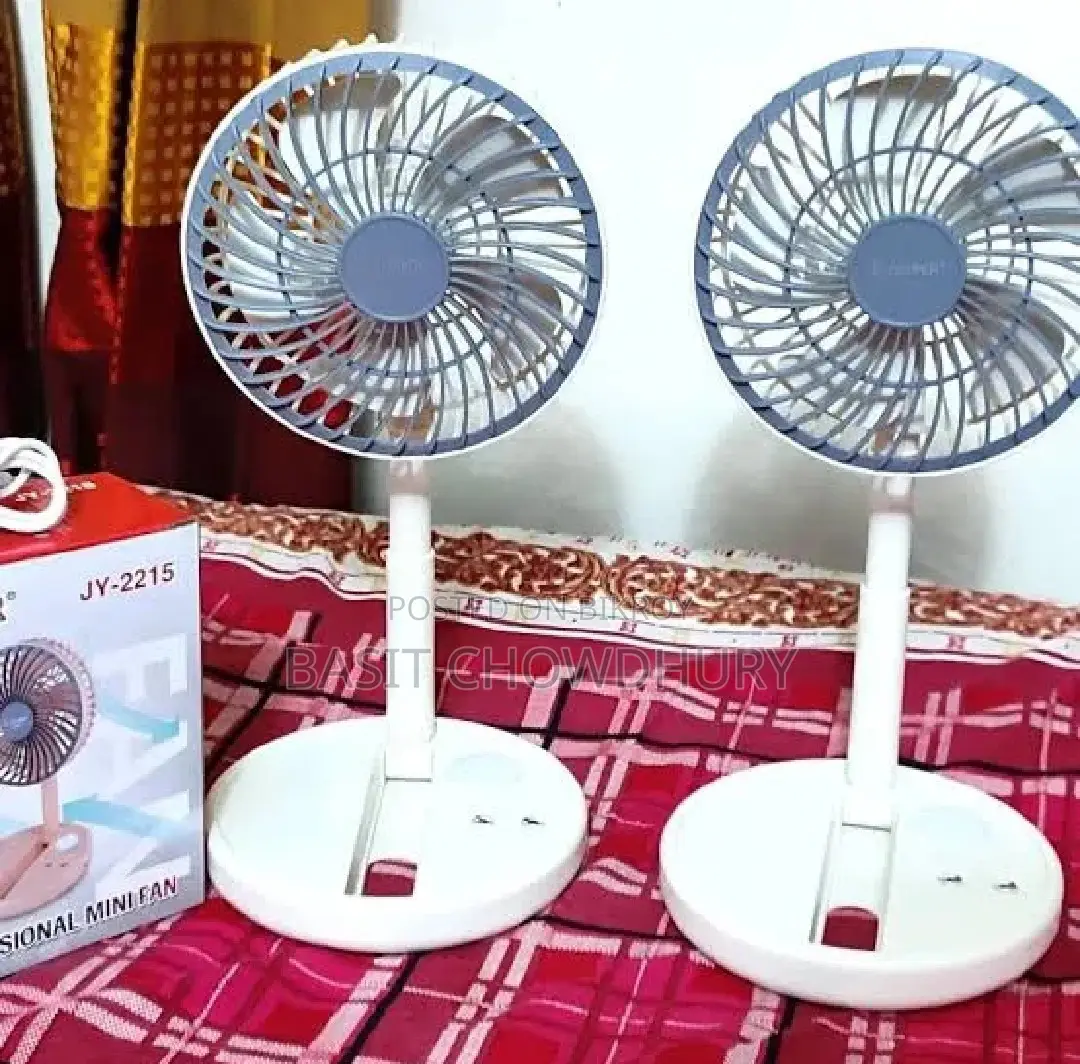 Jysuper Jy-2215 Rechargeable Fan - Showroom Condition, Great Price!