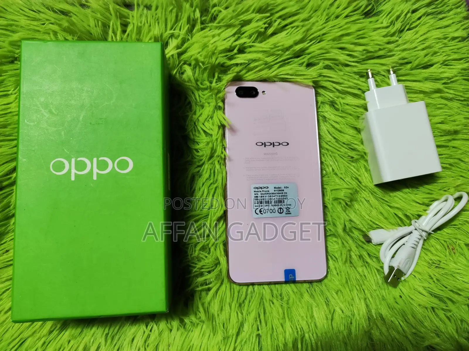 Oppo A3s 32 GB Pink