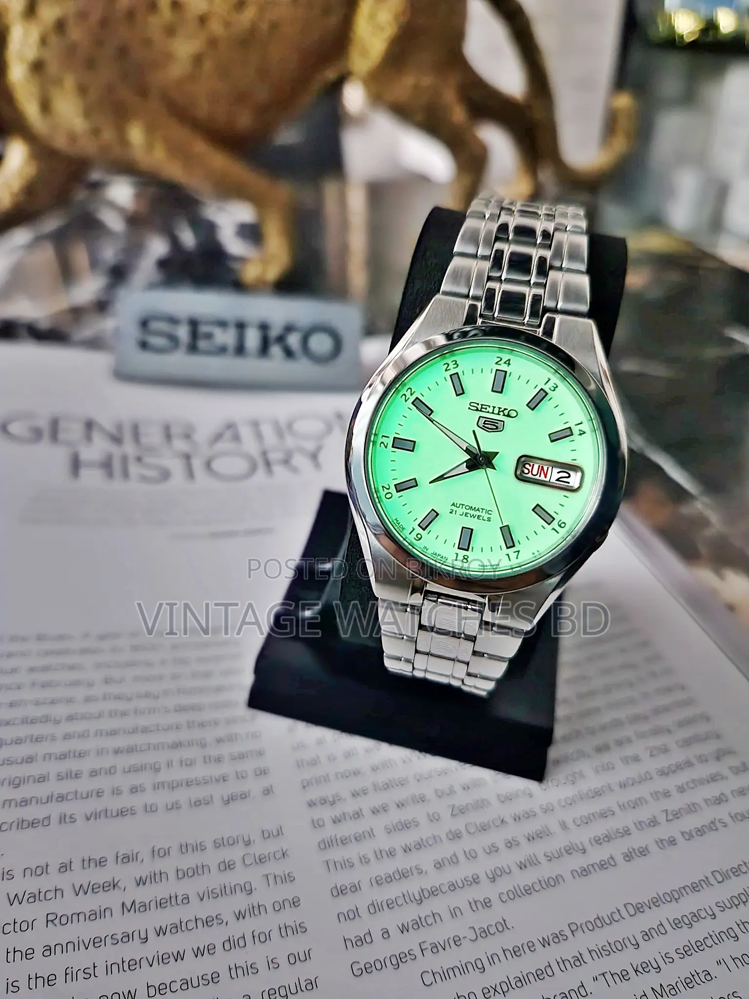 SEIKO 5 Automatic Luminous Full Dial JAPAN