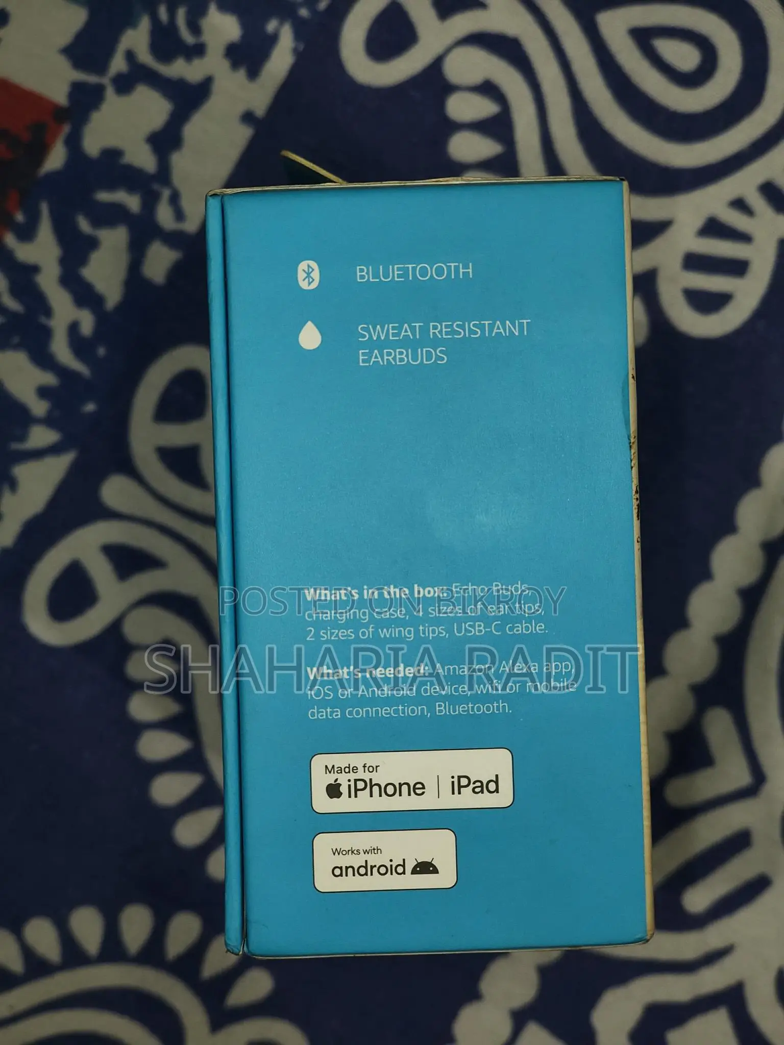 Amazon Echo Buds 2nd Generation.