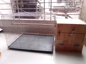 Conure bird cage and box for sale