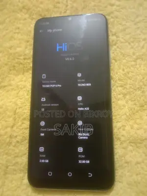 Tecno Pop 6 Pro 2/32 (Used)