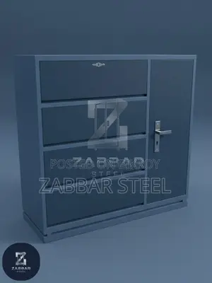 Zabbar Steel - Sturdy and Modern Wardrobe