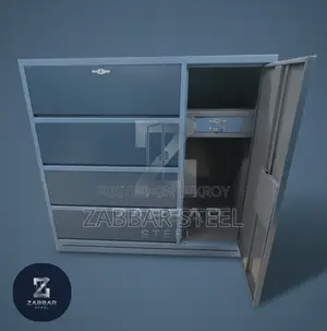 Zabbar Steel - Sturdy and Modern Wardrobe