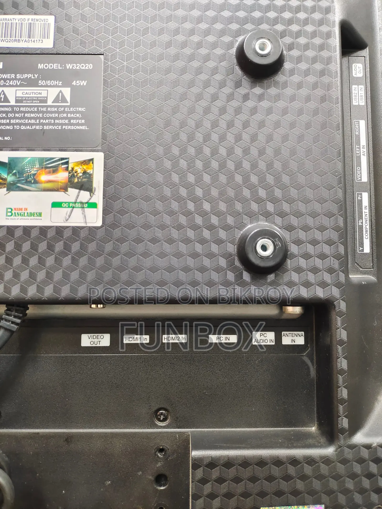 New Walton W32Q20 32” Basic LED TV Clearance Sale