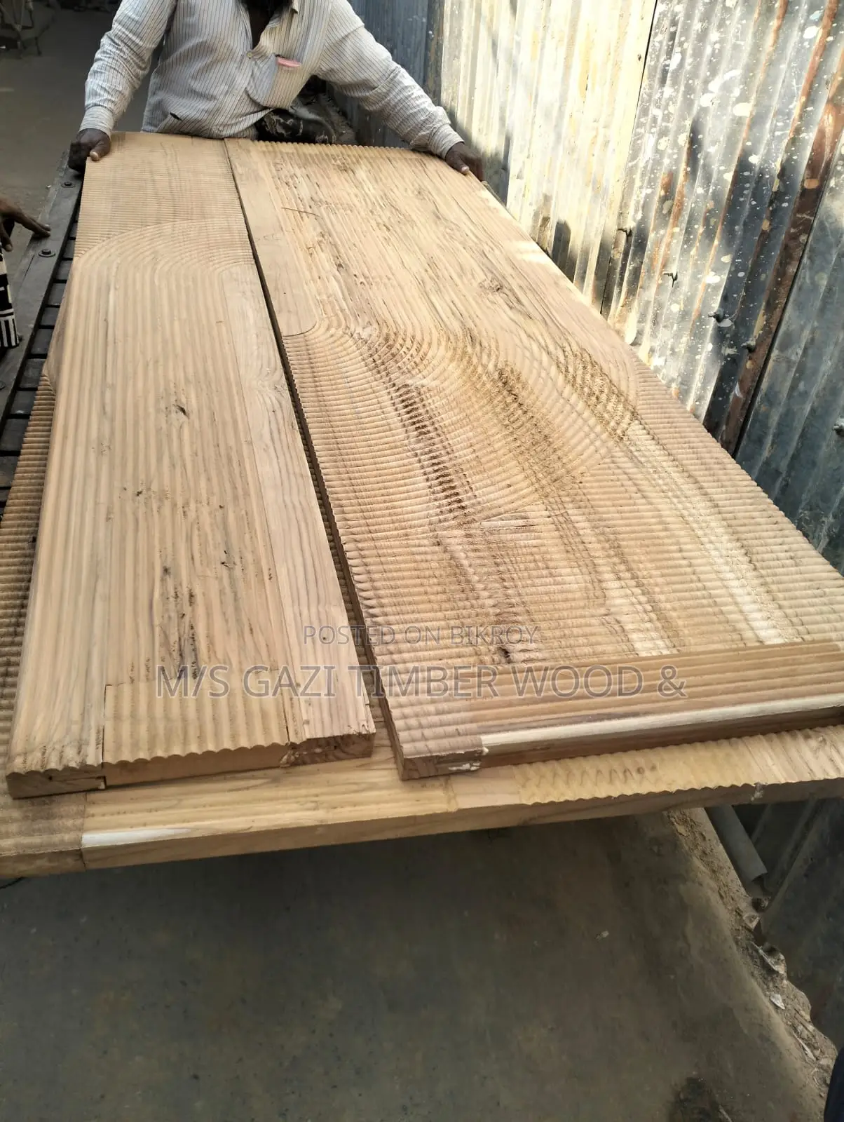 Gamari Wood Door