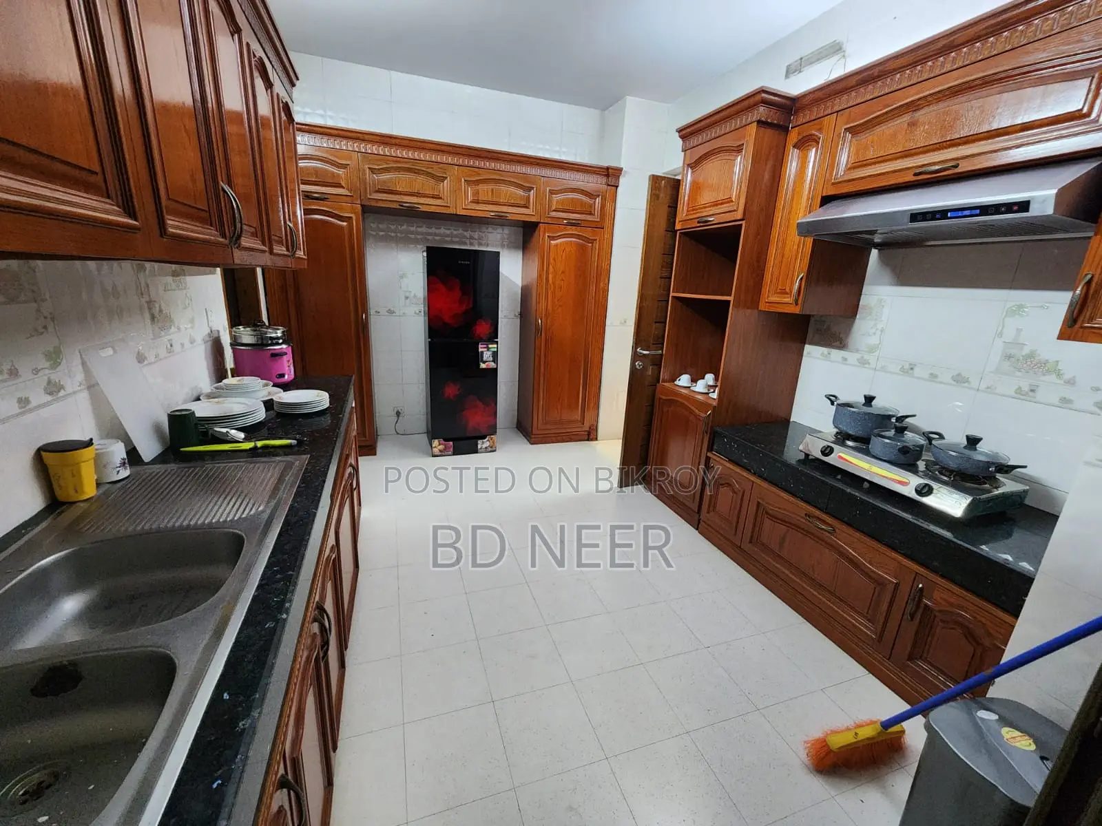 Fully Furnished 3 Bedroom 3rd Floor Flat Rent in Gulshan-1