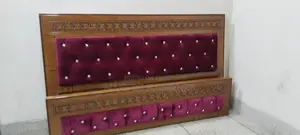 BED 6/7 FEET CANADIAN OAK VELVET. M # 7344