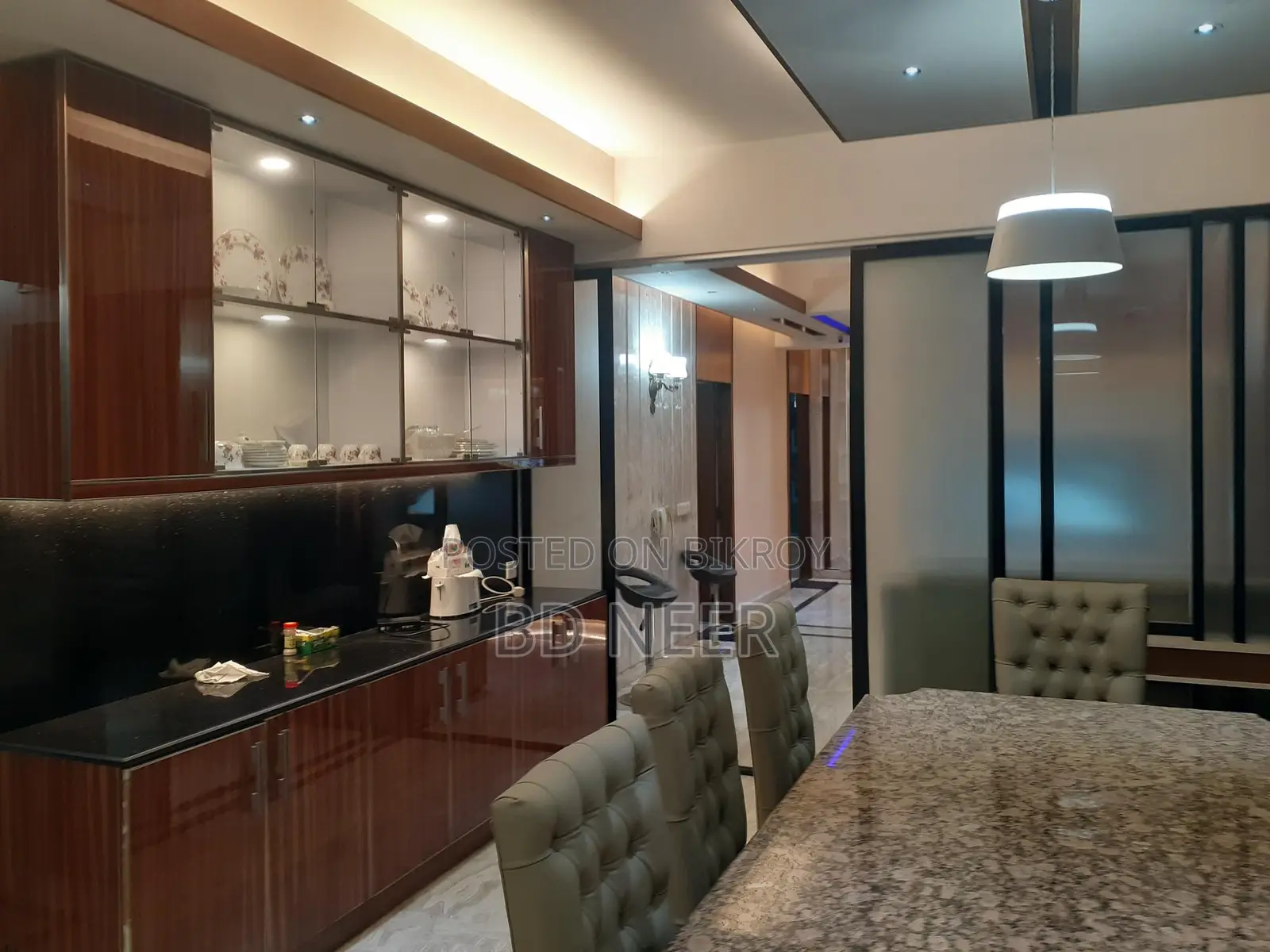 Fully Furnished 4 Bedroom Flat Rent in Gulshan-2