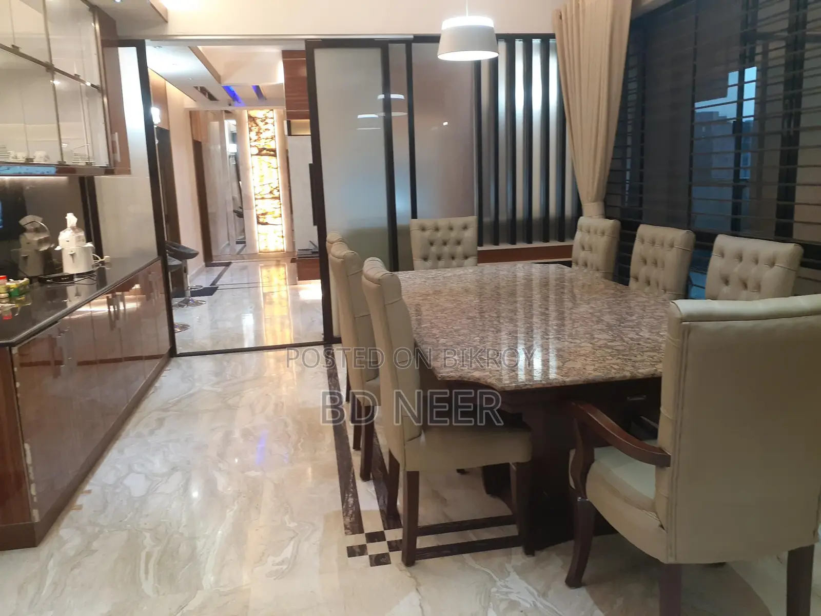 Fully Furnished 4 Bedroom Flat Rent in Gulshan-2