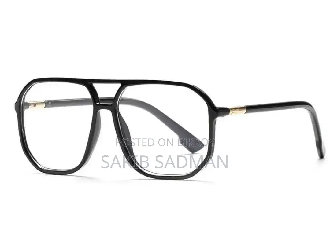 Aviator Shaped Vintage Sunglasses in Black