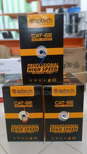 Aptech Cat-6 305 Meter Orange Network Cable