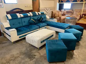 Hydraulic L-Type Sofa Set SL326F