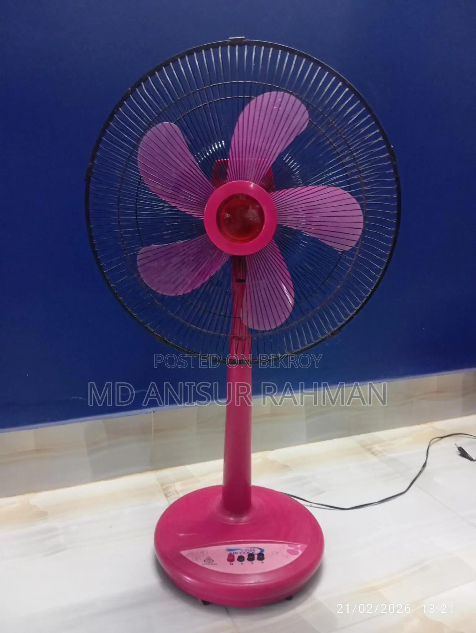 Fan for sale.