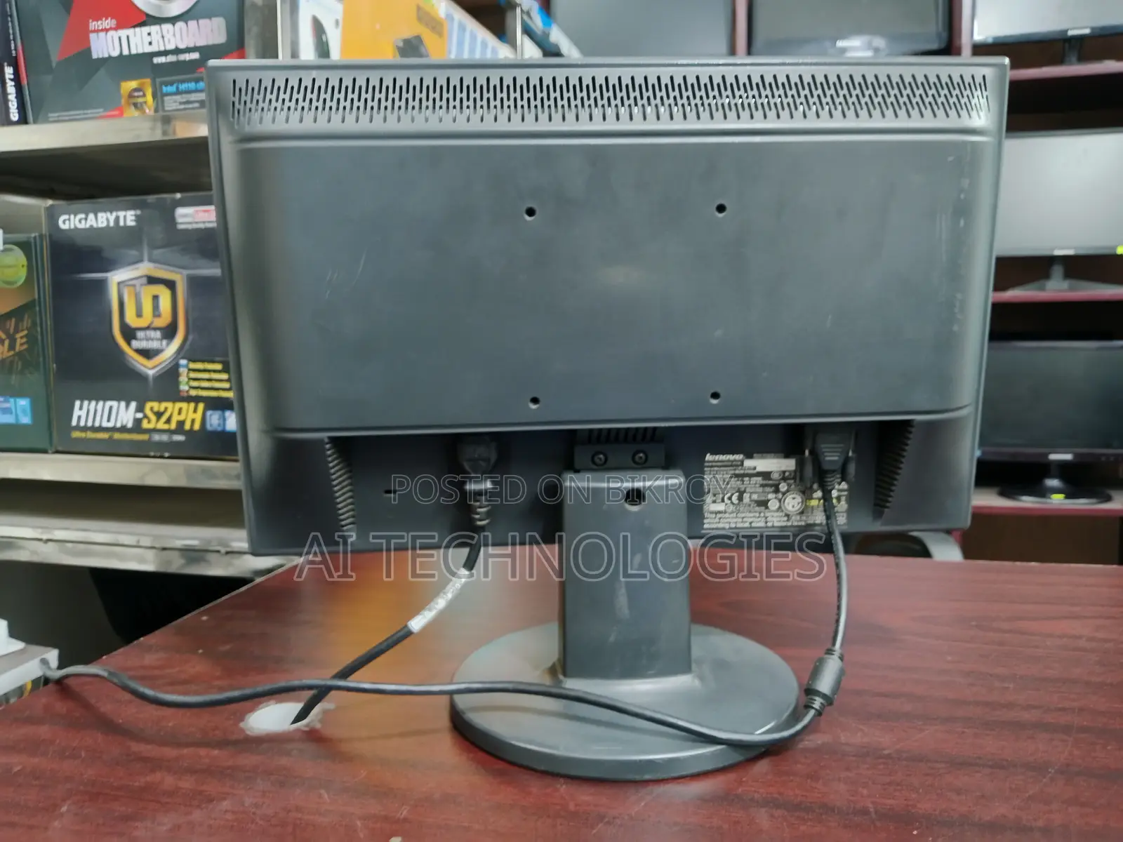 Lenovo - D186wA | 19inch HD+ Full Fresh Monitor