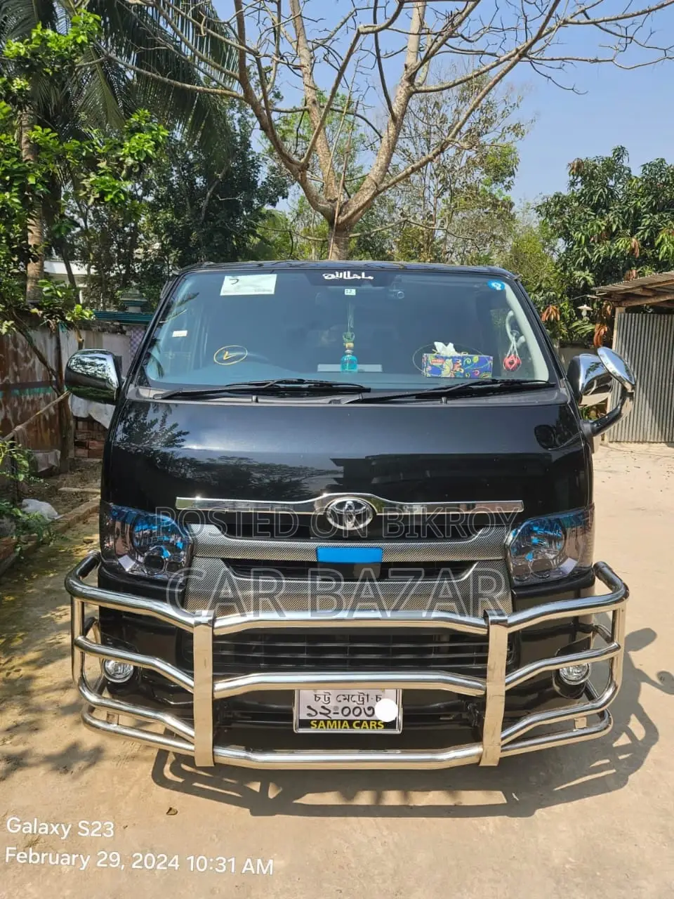 টয়োটা হাইএস জিএল হাফ সিলিং ২০১৯