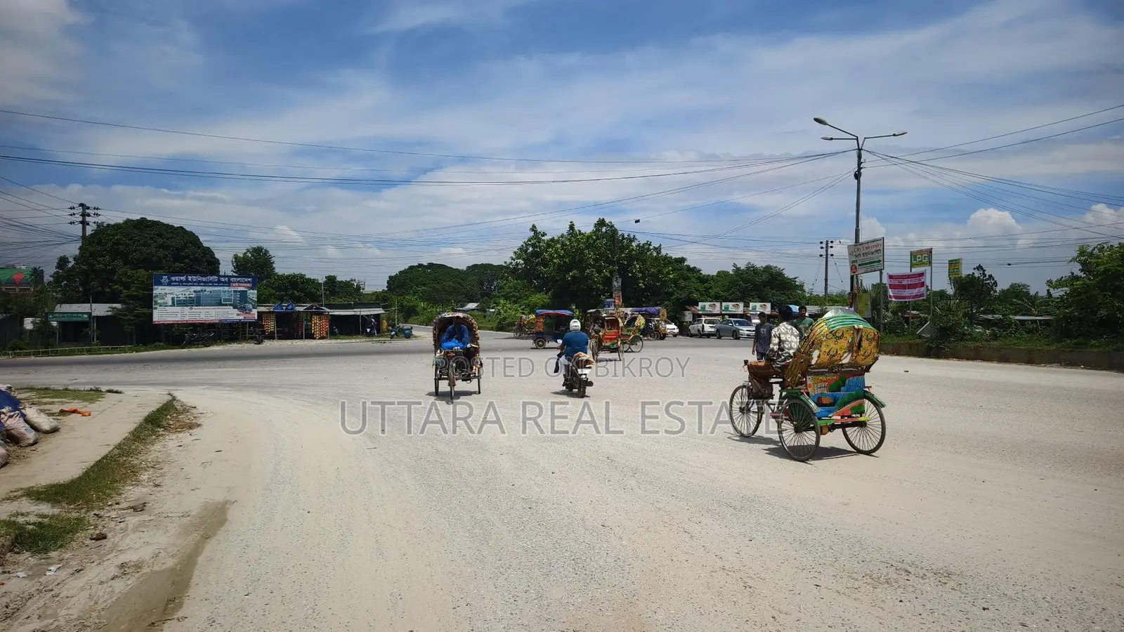 12 Katha Plot for Sale in Uttara Sector 17, G Block, Road Avenue 5