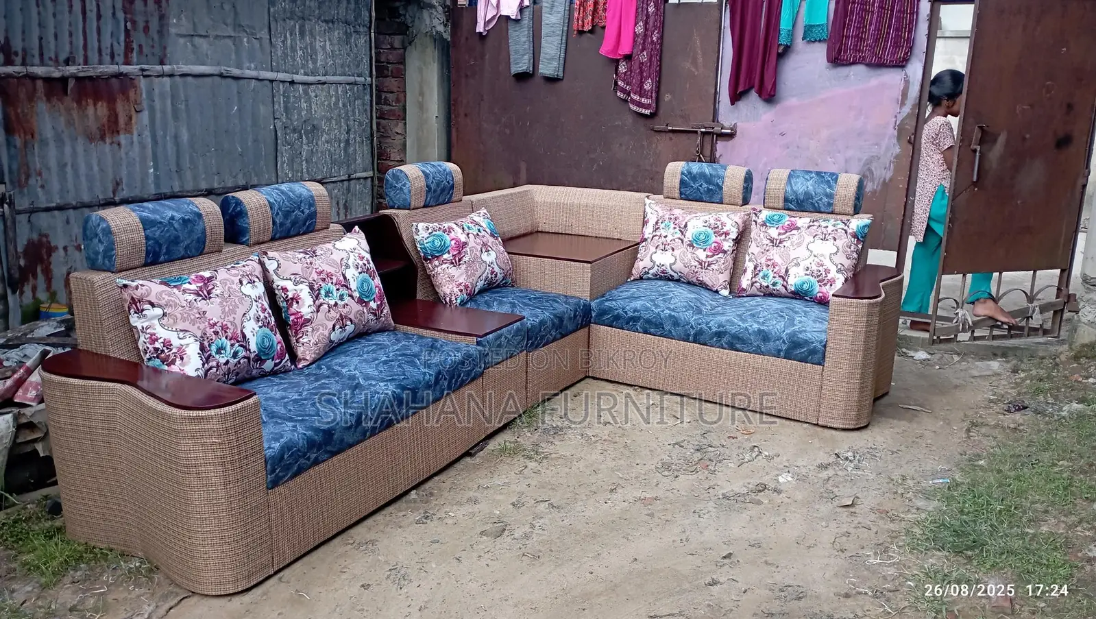 Large L-Design Corner Sofa Set 🐓🐓🐓🐓