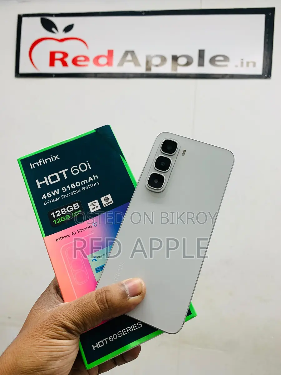 Infinix Hot 60i 6/128 GB 1 Month Used