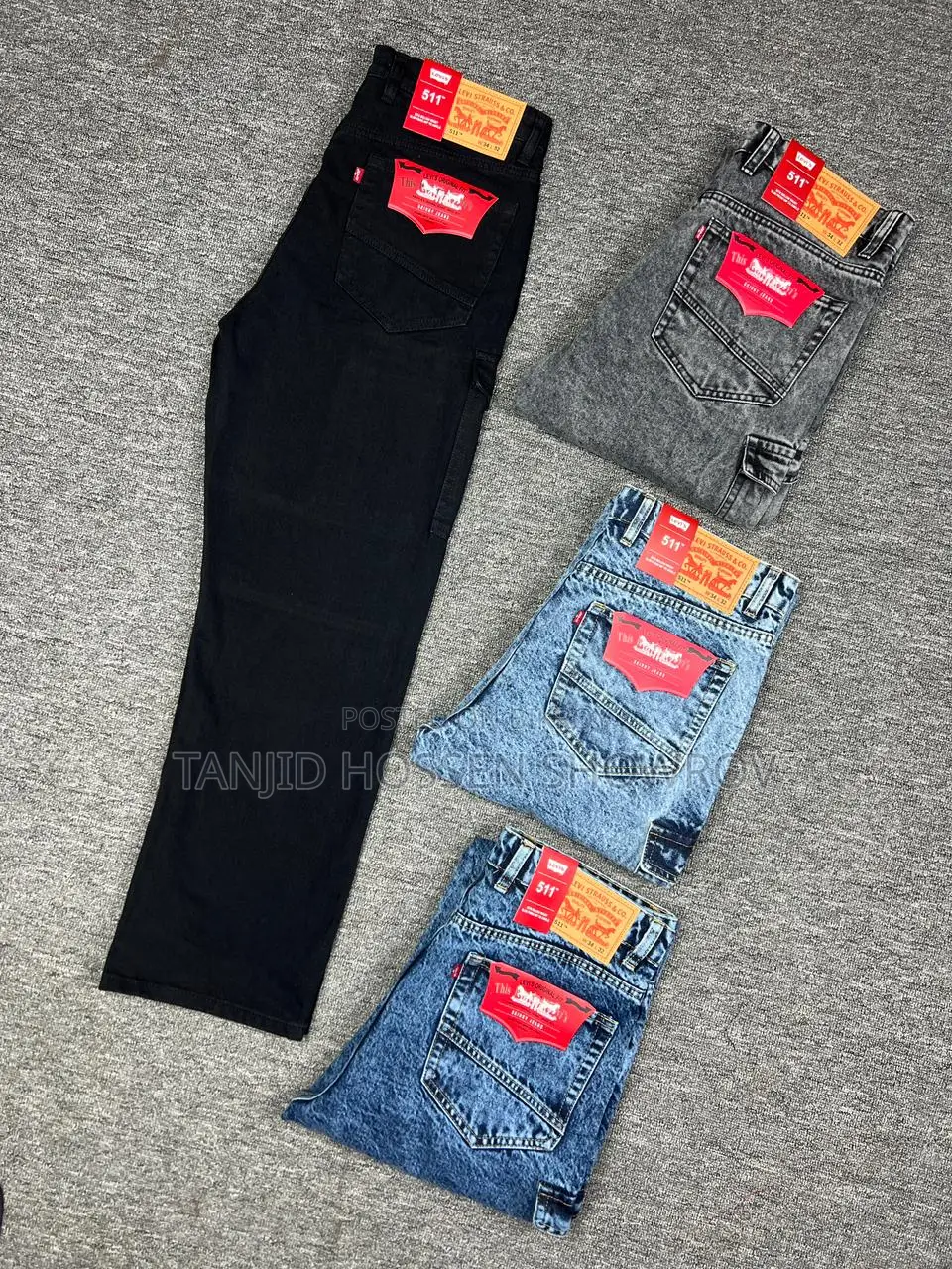 Men's Denim Baggy Pants