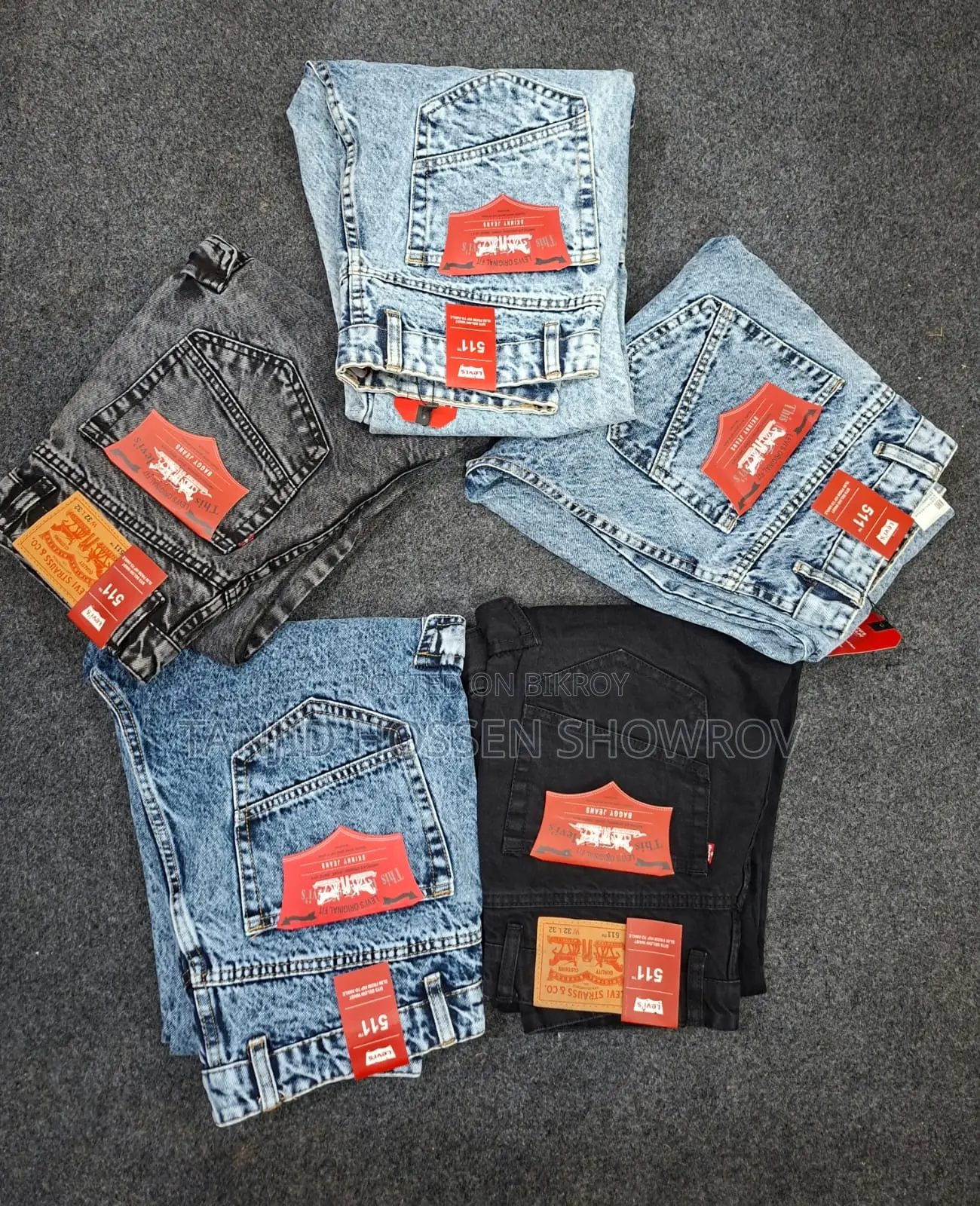 Men's Denim Baggy Pants