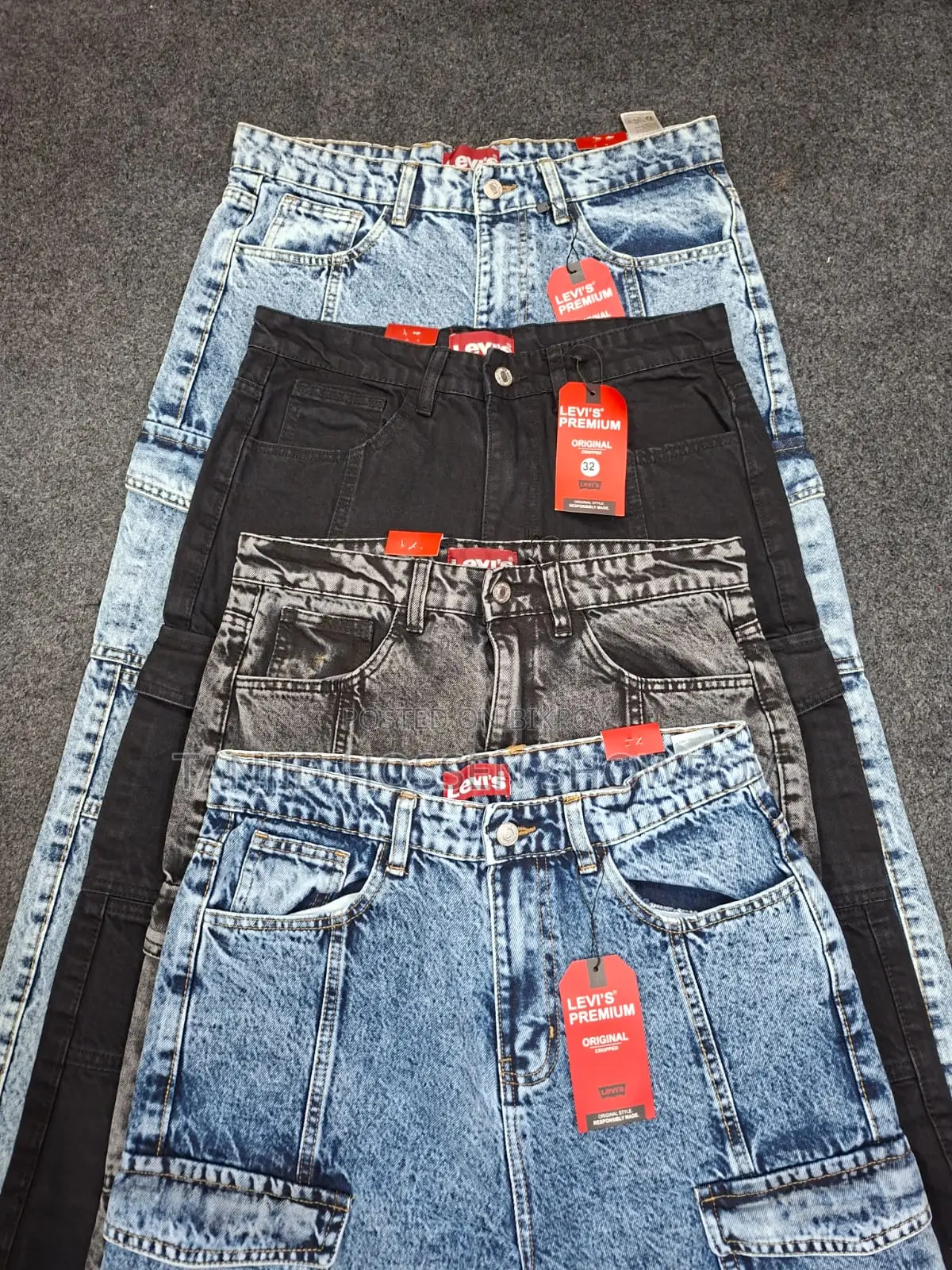 Men's Denim Baggy Pants
