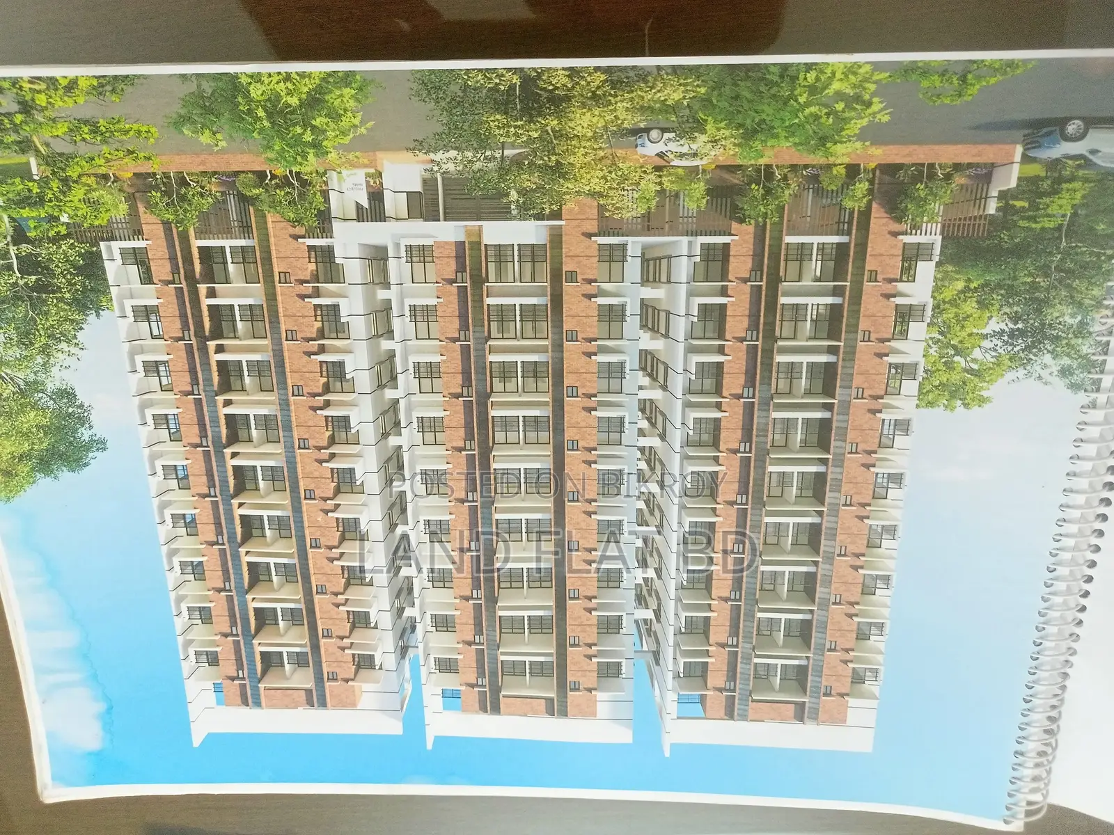 চতুর্থ ও পঞ্চম তালা আটি বাজার @1380 বর্গফুট ফ্ল্যাট বিক্রি উত্তরমুখী