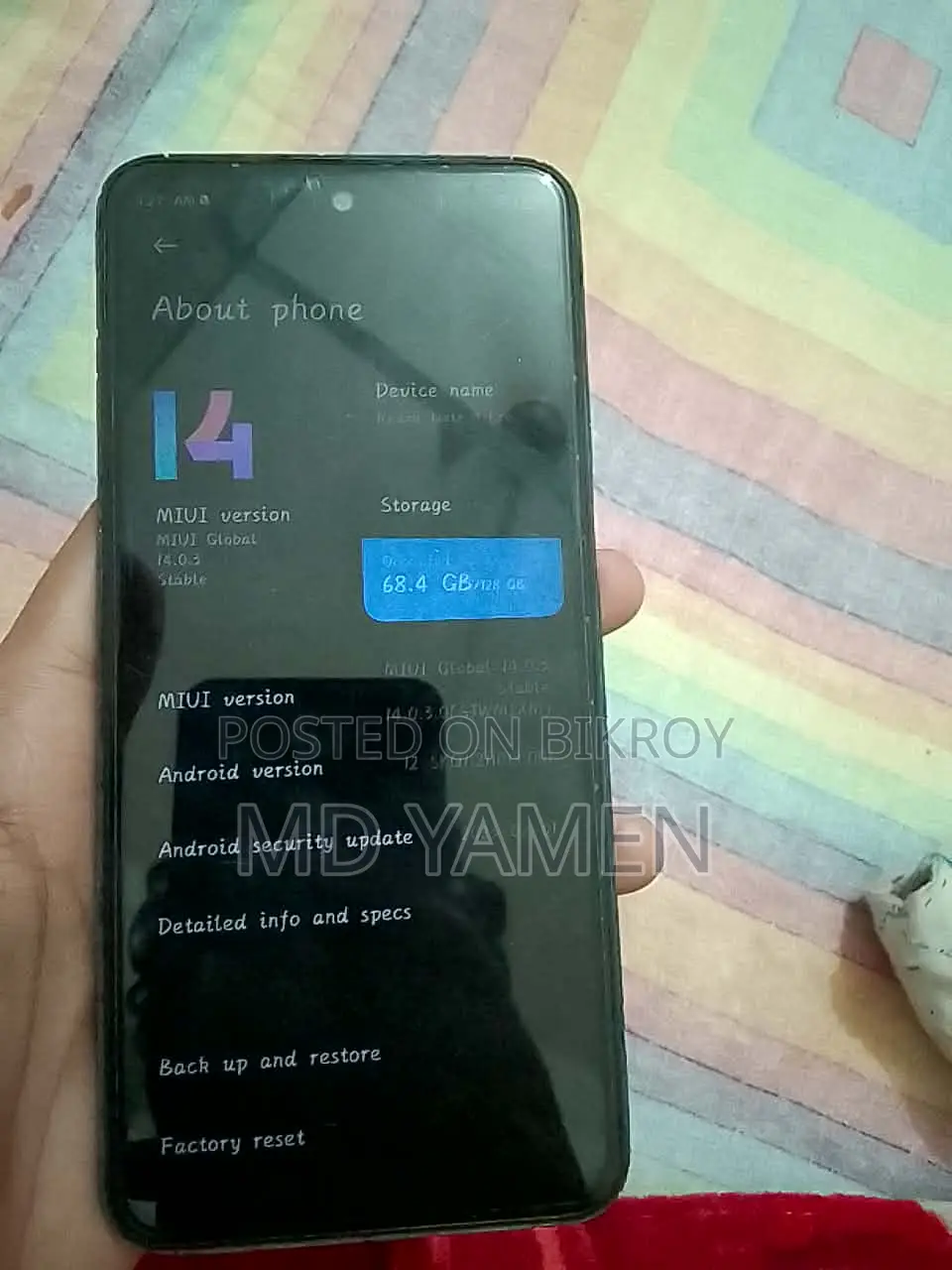 Xiaomi Redmi Note 9 Pro (Used)