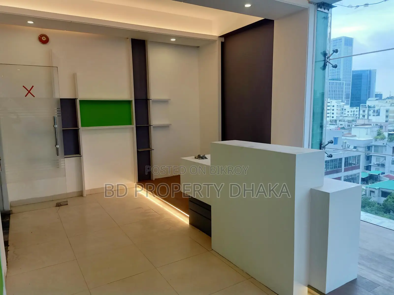 2530 Sqft Open Commercial Space for Rent in Banani