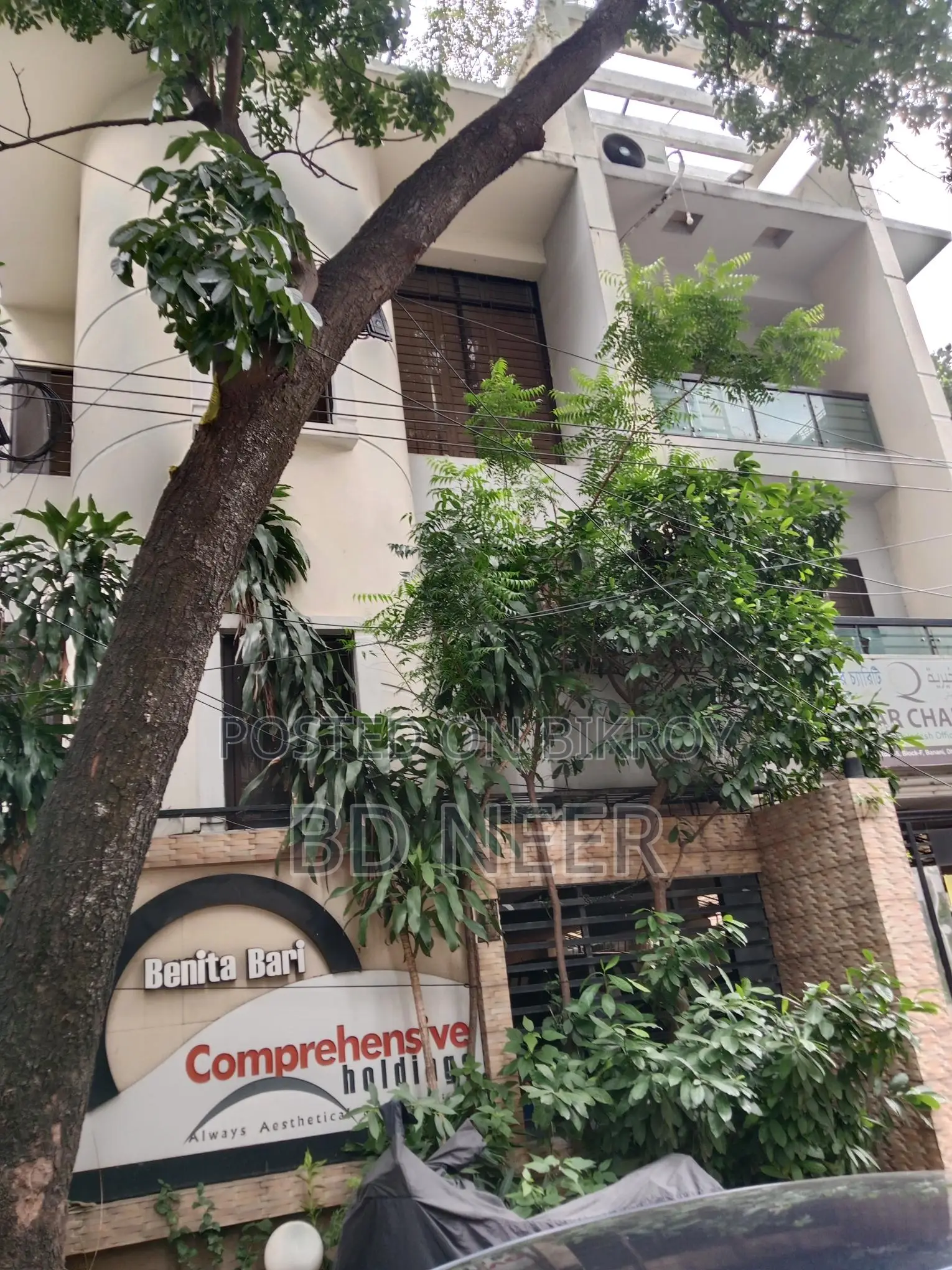 3 stores indipendent house rent in banani