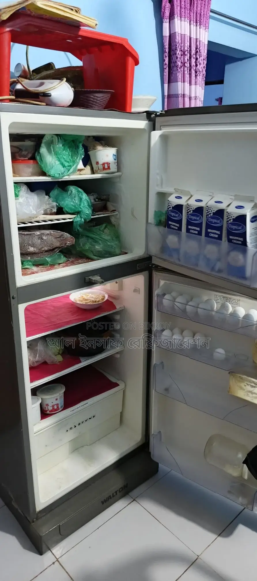 17.5 cft Walton fridge for sale