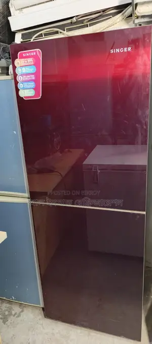 একটি গ্লাস ডোর সিঙ্গার ফ্রিজ বিক্রি করা হবে