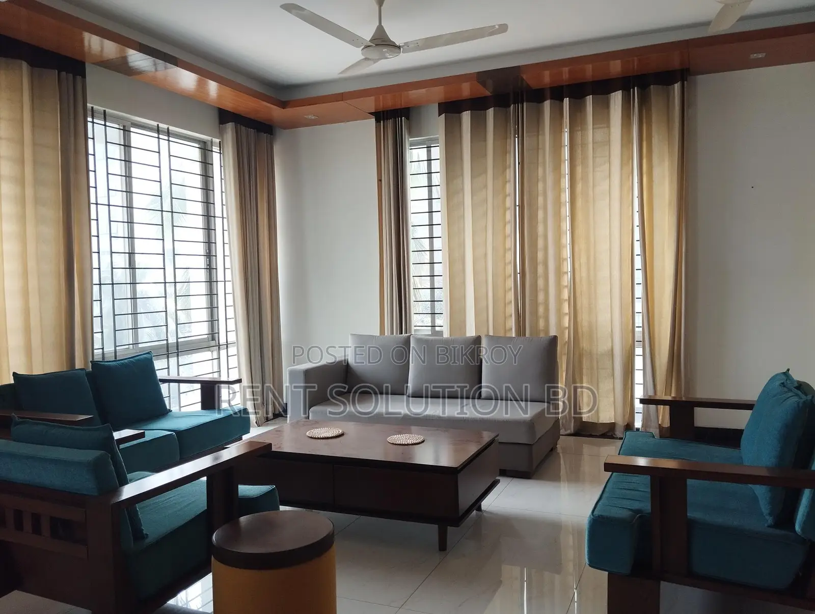 গুলশান ২-এ ভাড়ার জন্য ৪০০০ বর্গফুটের ক্লাসি ফার্নিশড ফ্ল্যাট