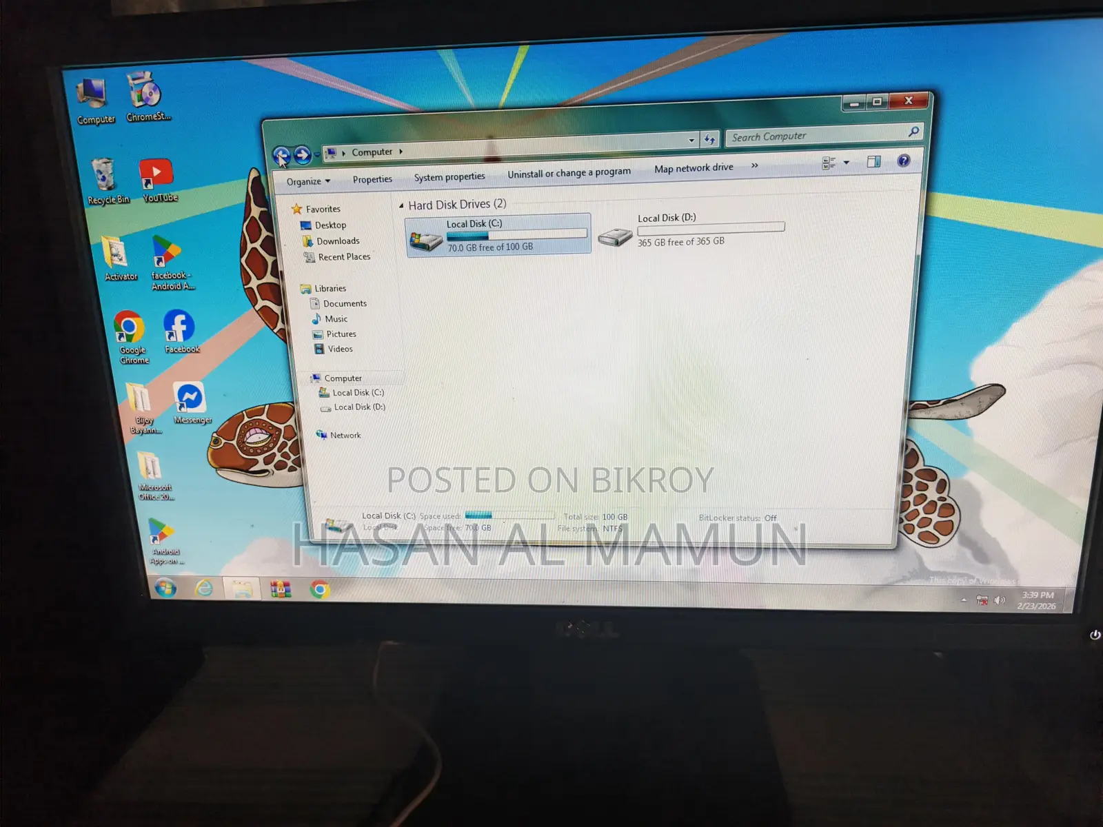 Full PC 500GB HDD 4GB RAM