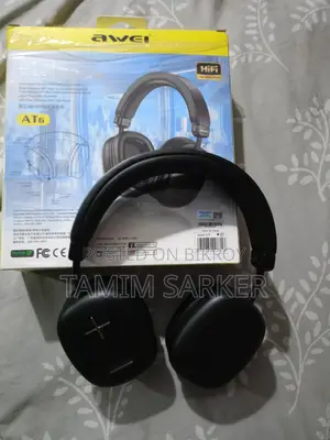 Awei At6 Wireless Stereo Overhead Headphone