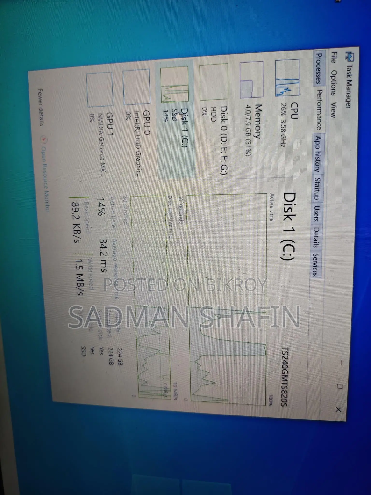 Asus Vivobook 15 Inch Laptop