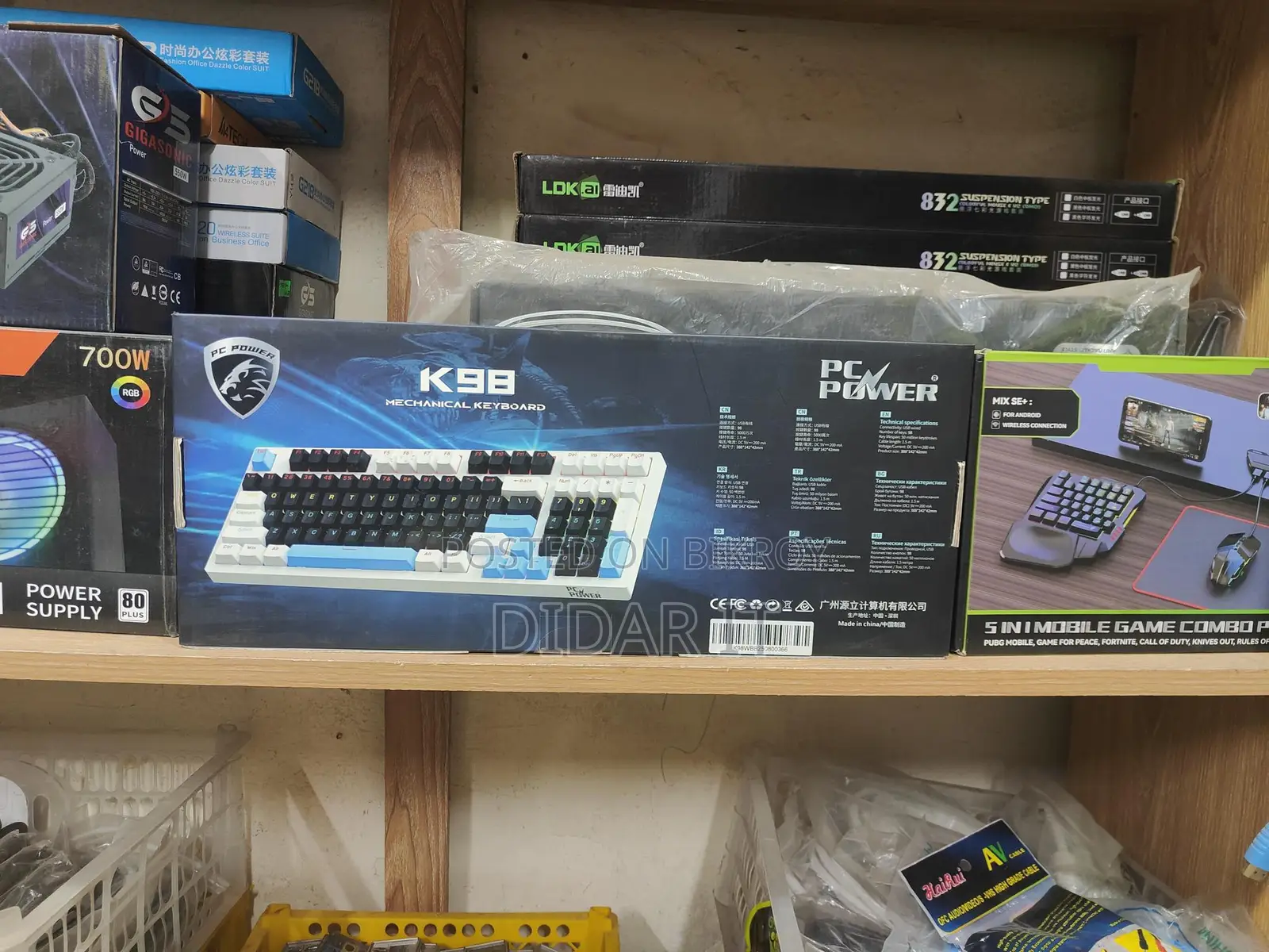 💥 PC Power K98 Mechanical Keyboard 🚀