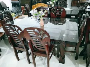 6 চেয়ার ডাইনিং টেবিল