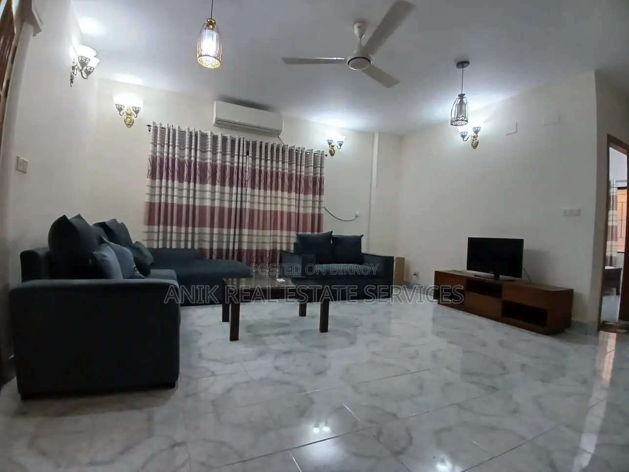 Good Quality 3 Bedroom Full Farnised Flat Rent In Gulshan 2