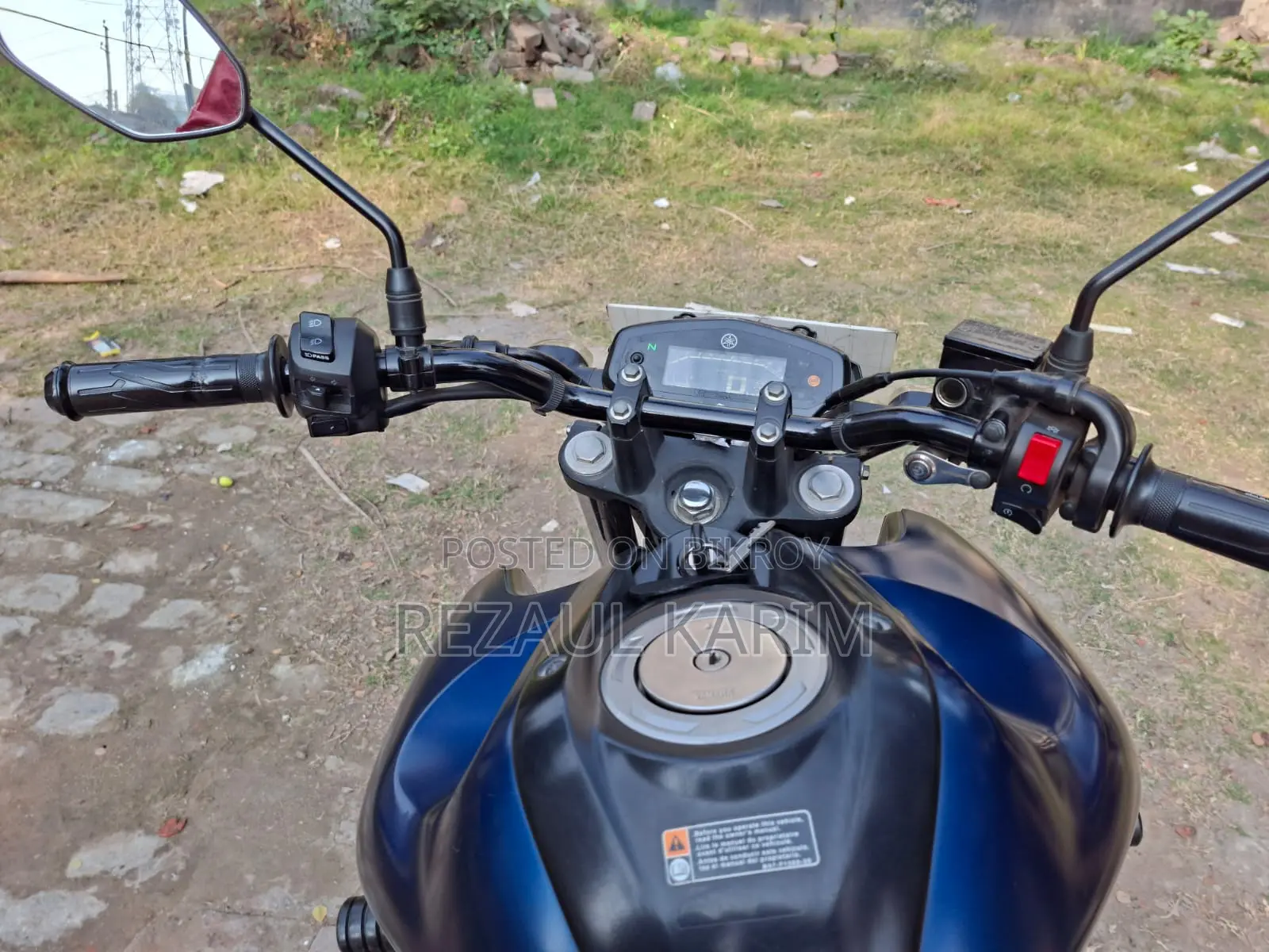 Yamaha FZ FI V3 Matt blue 2021